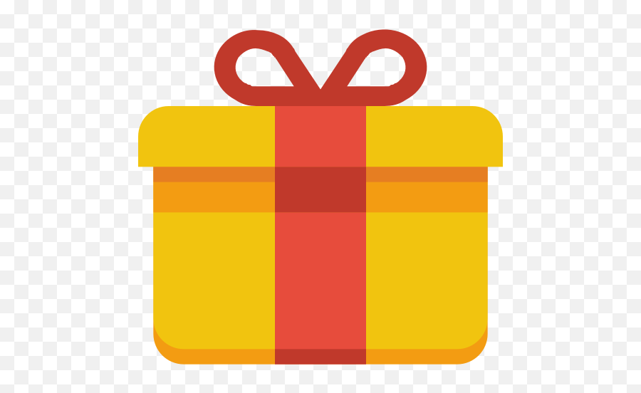 Gift Icon - Flat Gift Icon Png Emoji,Emoji Gifts