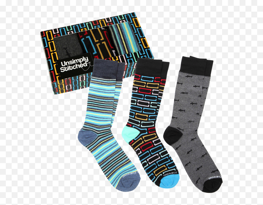 Unsimply Stitched Socks In Gift Boxes - Sock Emoji,Emoji Socks