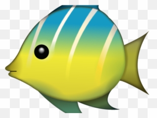 Clip - Transparent Background Fish Clipart Emoji