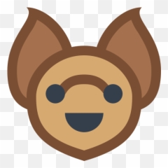 Bat Face Icon - Free Download Png And Vector Cartoon Emoji,Toothy Smile Emoji