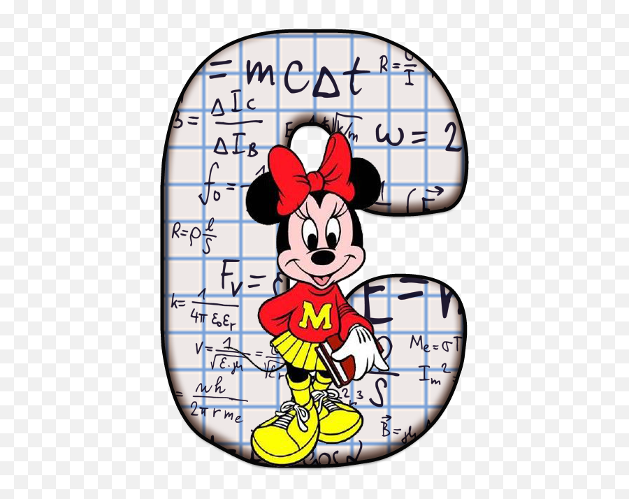 C Disney Alphabet Minnie Mouse Birthday - Minnie Mouse School Emoji,C: Emoji