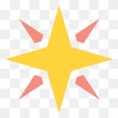 Sparkle Emoji For Facebook Email Sms - Circle