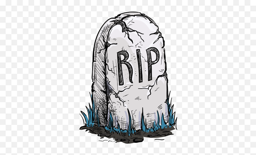 Gravestone Drawing Free Download On Clipartmag - Grave Cartoon Png Emoji,Headstone Emoji