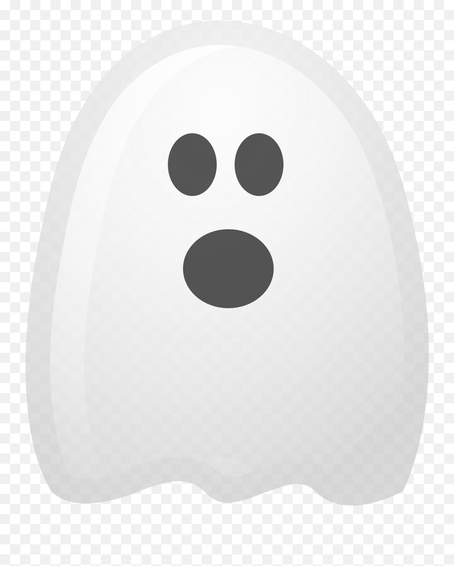 Ghost Spooky White Halloween Scary - Ghost Emoji,Ghost Emoticon