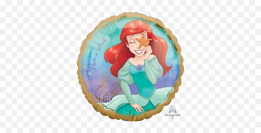 Little Mermaid Party Supplies - Disney Princess Ariel Emoji,Ariel Emoji