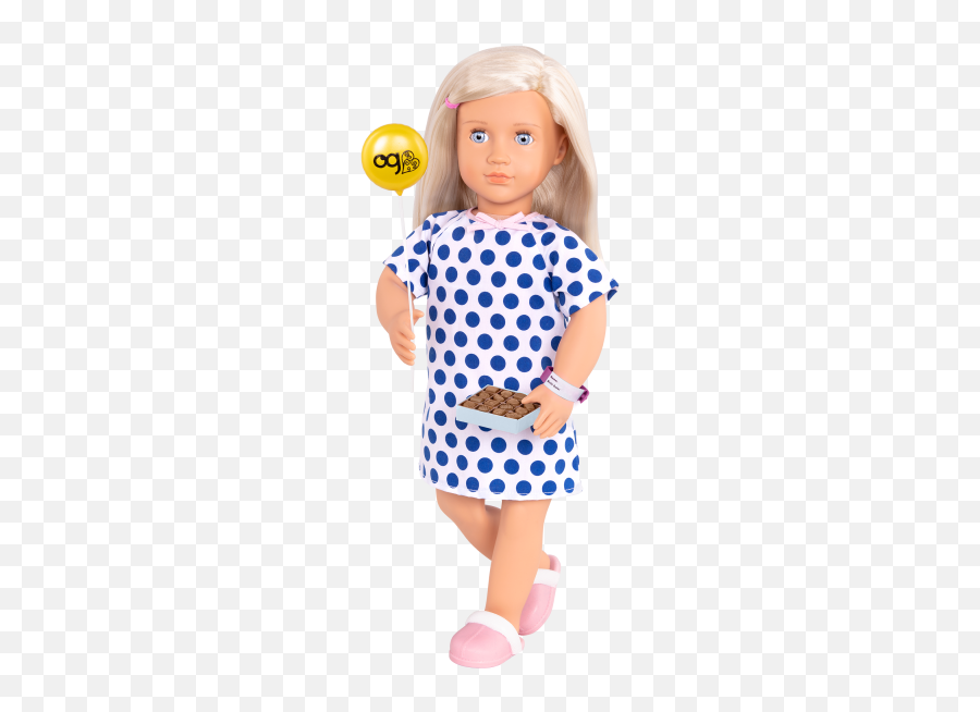 Comfy Recovery 18 - Inch Doll Hospital Set Our Generation Our Generation Martha Doll Emoji,Emoji Gown