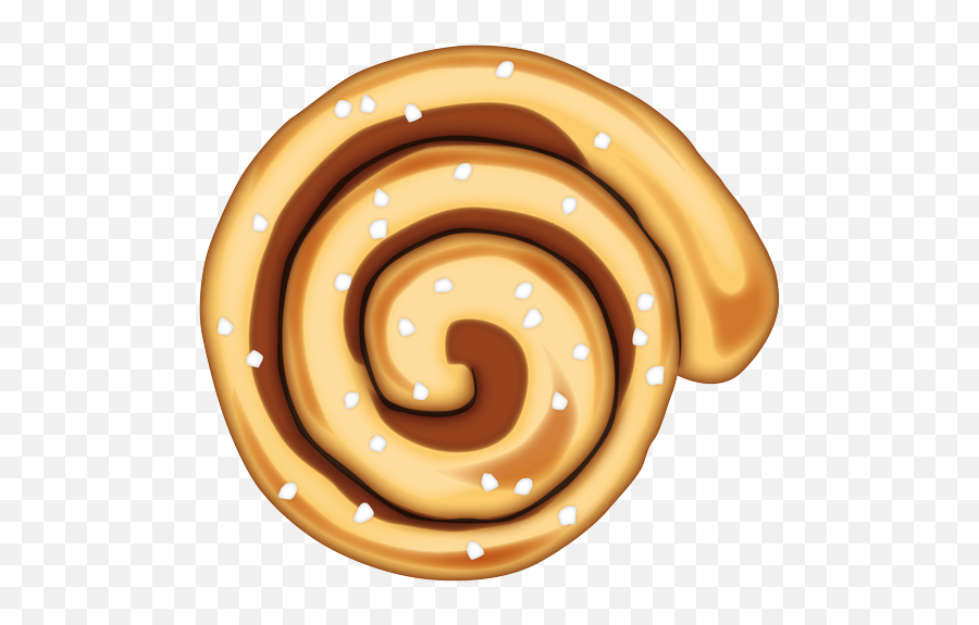 Emoji - Cinnamon Roll Emoji,Cinnamon Roll Emoji