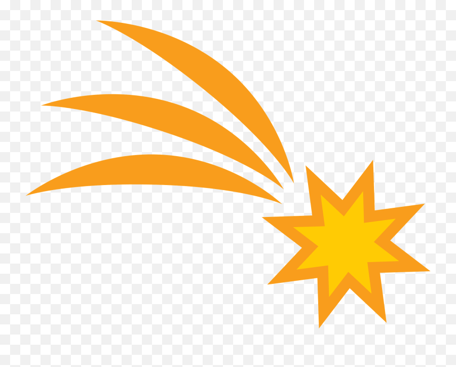 Shooting Star Clipart - Imagenes De Estrellas Ninjas Emoji,Shooting Star Emoji
