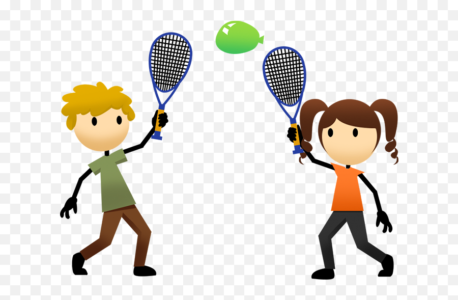 Download Hd Jpg Black And White Activities Active For Life - Balloon Tennis Clipart Emoji,Tennis Emoji