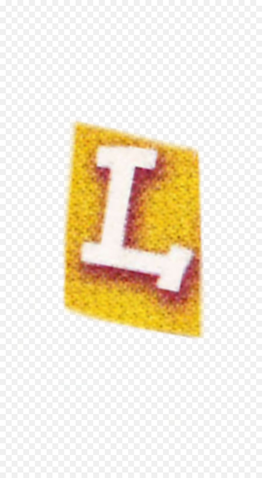Newspaper Cutouts Letters L Sticker - Newspaper Cut Out Letter L Emoji,Newspaper Emoji