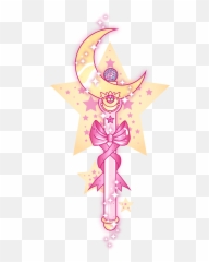 Sailor Moon Tattoo - Wand Png Emoji