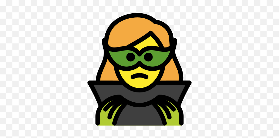 Woman Supervillain Emoji - Cathédrale,Criminal Emoji