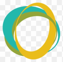 Yellow Green Blue Circle Ring Abstract Logo - Emoji