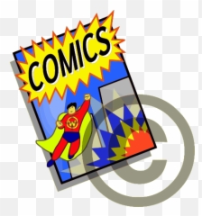 Fair Use Icon - Comic Book Clipart Emoji