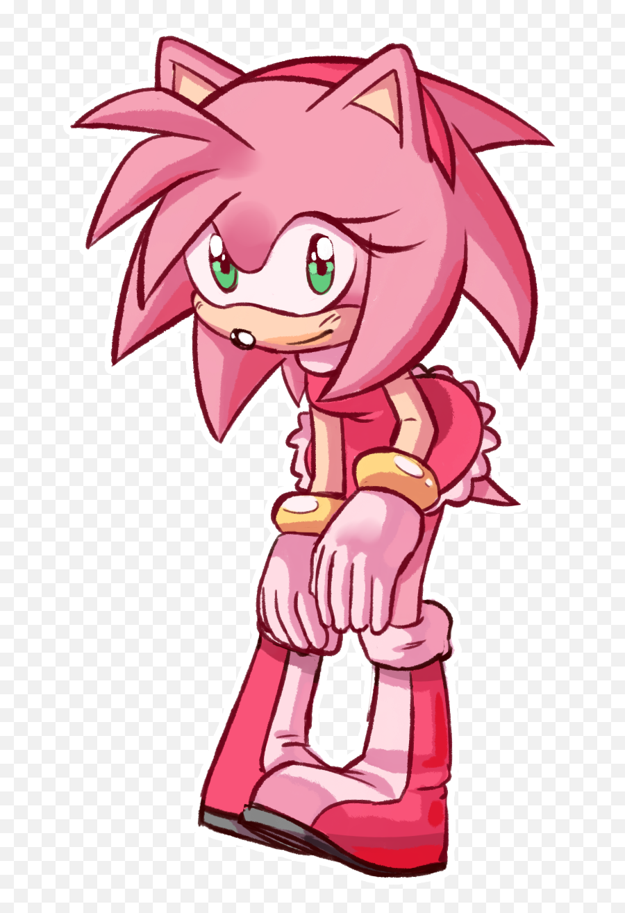 Dont Fuck The Echidna - Amy Rose Emoji,Sanic Emoji