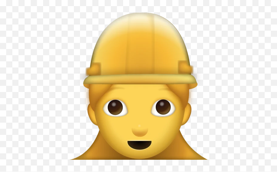 Girl Worker Emoji Download Ios - Construction Girl Worker Icon Png,Girl Emoji