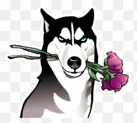 Siberian Husky Clipart At Getdrawings - Husky Clipart Png Emoji,Husky Emoji