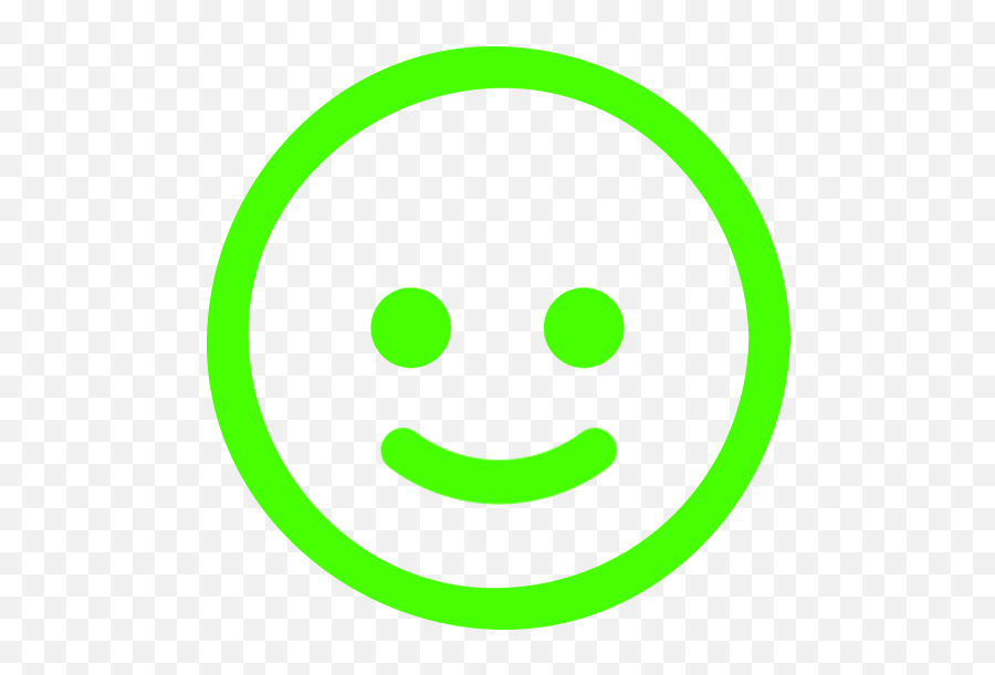 Tiempo De Actuar - Green Smiley Face Icon Emoji,Emoticon Avergonzado