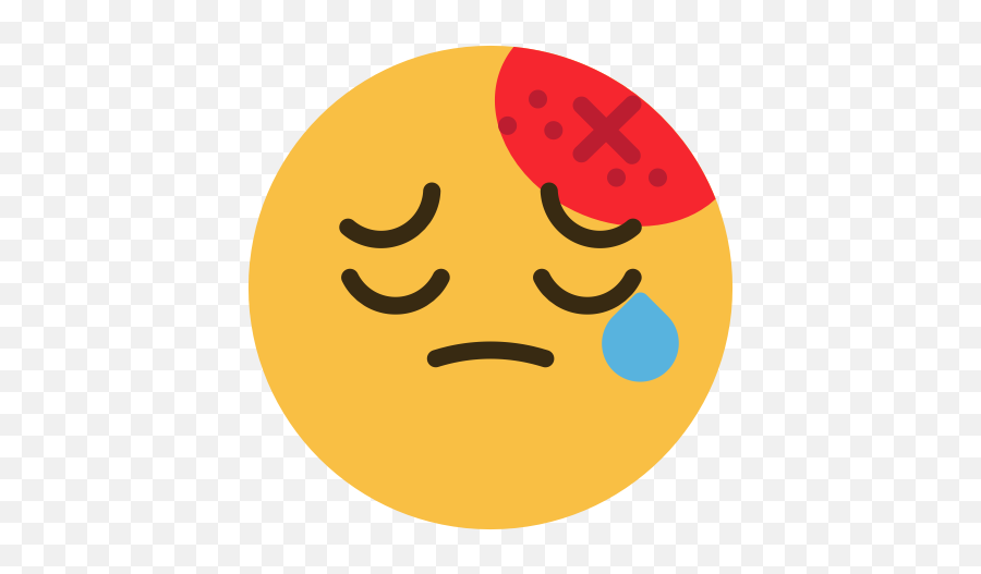 Emoji Emotion Face Feeling Hurt Icon - Hurt Emoji Black And White,36 New Emojis