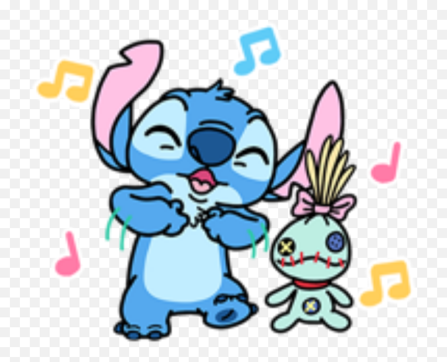 Stitch Love Happy Dance - Cartoon Emoji,Happy Dance Emoji