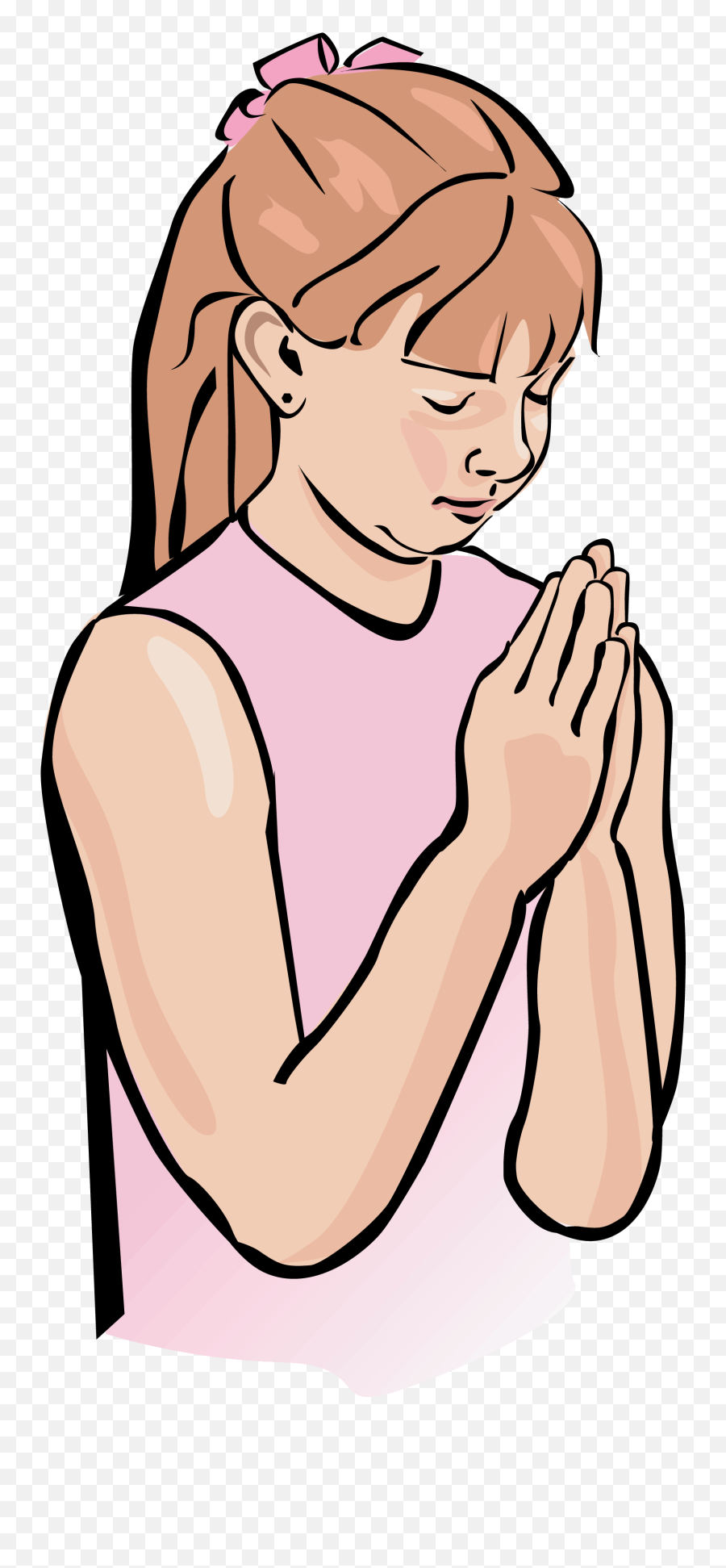 Praying Hands Praying Hand Child Prayer Hands Clip Art 3 2 4 - Pray Clipart Emoji,Praying Hands Emoji Png