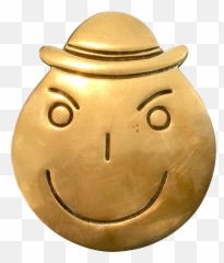 Bonwit Teller Mid - Smiley Emoji,Metal Emoticon
