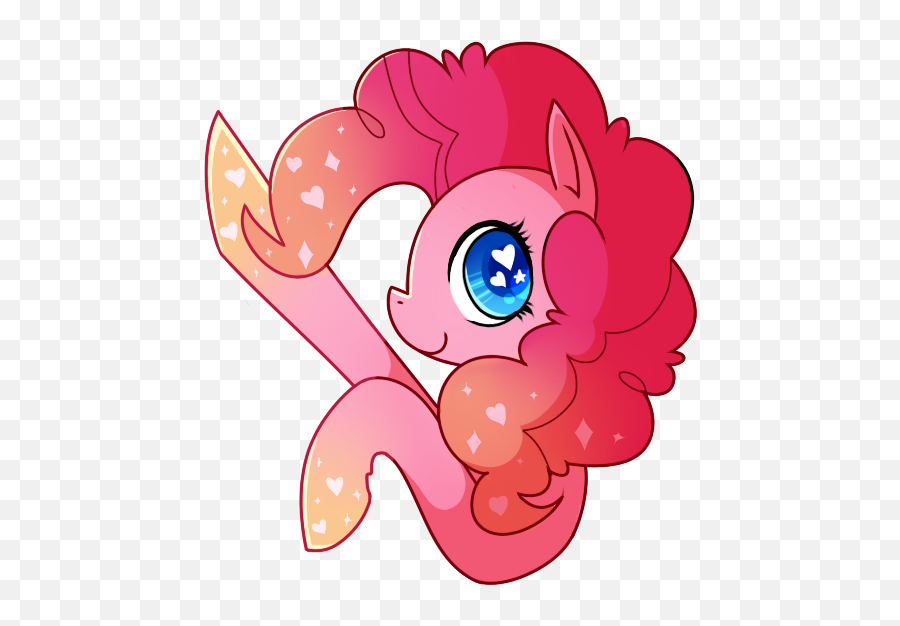 Amazingmollusk Earth Pony Female Happy Heart Eyes - Cartoon Emoji,Crossed Eyes Emoji
