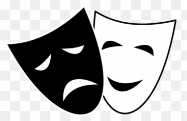 Free Drama Masks Transparent Download - Theater Mask Clipart Emoji,Comedy Tragedy Emoji