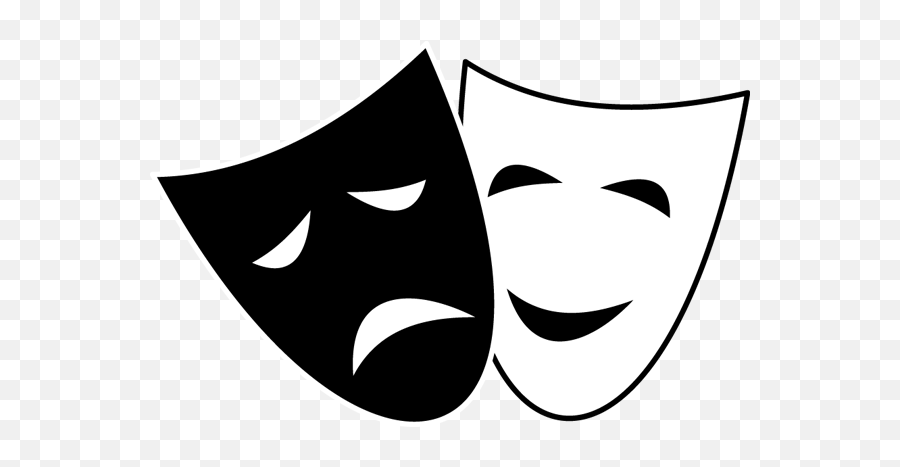 Free Drama Masks Transparent Download - Theater Mask Clipart Emoji,Comedy Tragedy Emoji