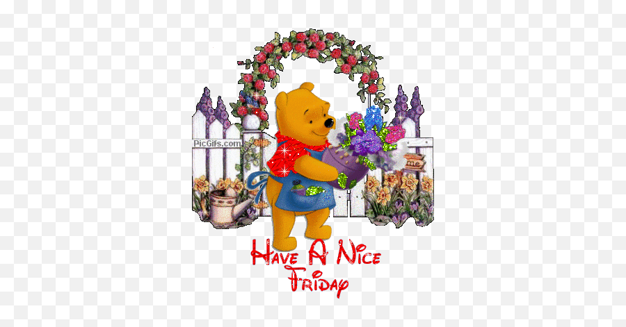 Friday Comment Gif Picgifscom - Good Morning Winnie The Pooh Emoji,Friday Emoticons