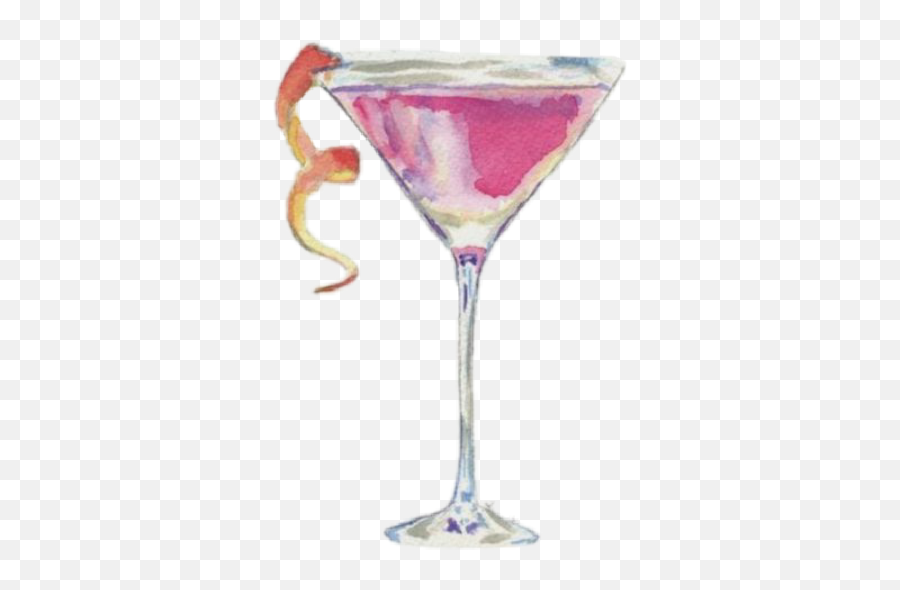 Drink Drinking Party Celebrate - Happy Birthday Cocktail La La Emoji,Martini Party Emoji