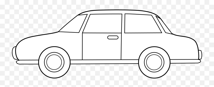 Free Cartoon Cars Black And White Download Free Clip Art - Clipart White Car Png Emoji,Black Car Emoji
