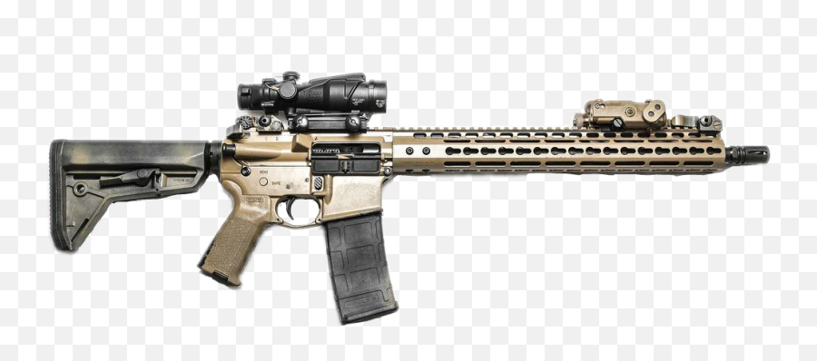 Ar15 M16 Gun Guns Weapon M4a1 Military - Assault Rifle Emoji,Ar-15 Emoji