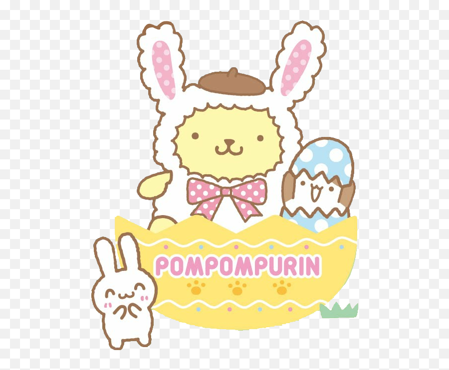 Pompompurin Easter Bunny Egg Sccolorfuleggs Colorfuleg - Pompompurin Easter Emoji,Bunny Egg Emoji