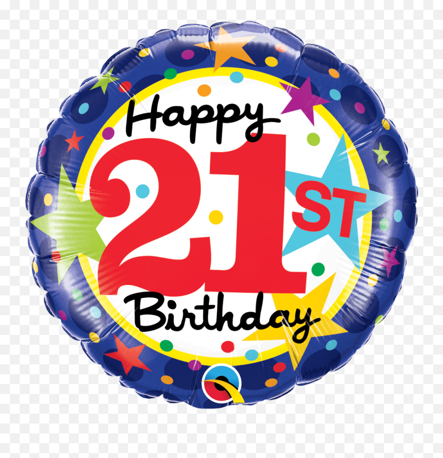 21st Birthday Pictures Clip Art - Happy 21st Birthday Round Emoji,21st Birthday Emoji