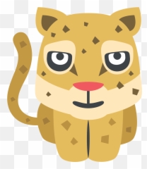 Emojione 1f406 - Leopard Emoticon Emoji,Cat Emoji