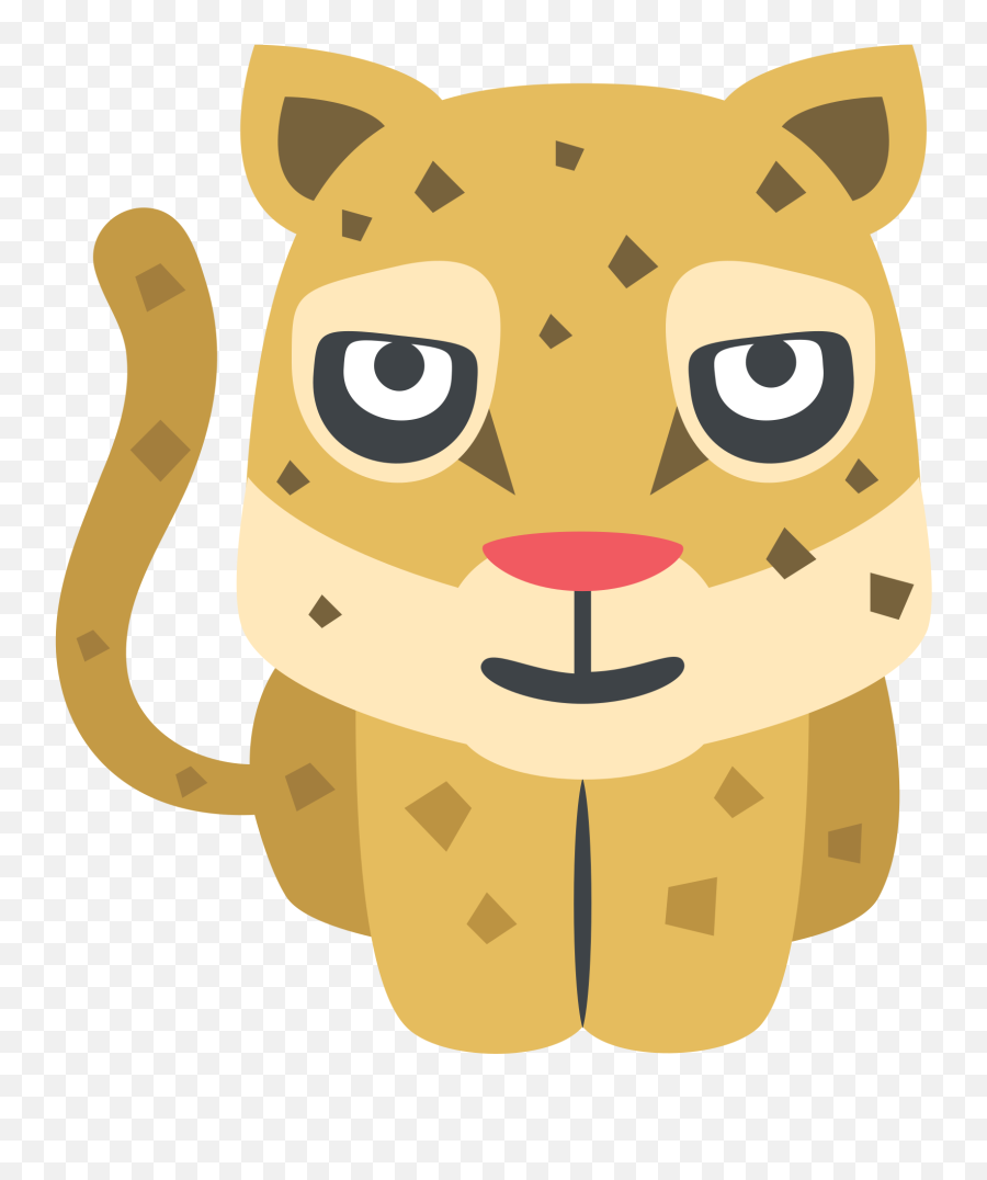Emojione 1f406 - Leopard Emoticon Emoji,Cat Emoji