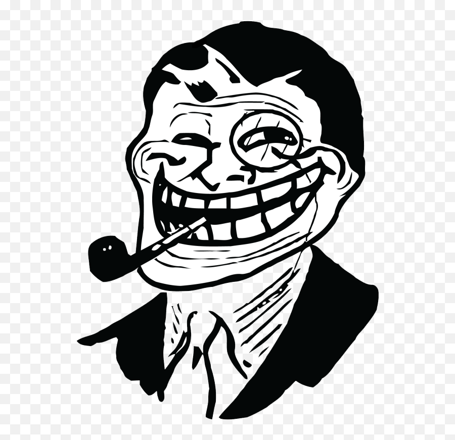 Free Transparent Troll Face Download Free Clip Art Free - Icon Troll Face Emoji,Trollface Emoji