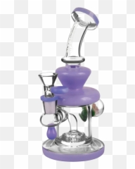 Pulsar Teardrop Mini Bong with Marble Water Pipes - Barware Emoji