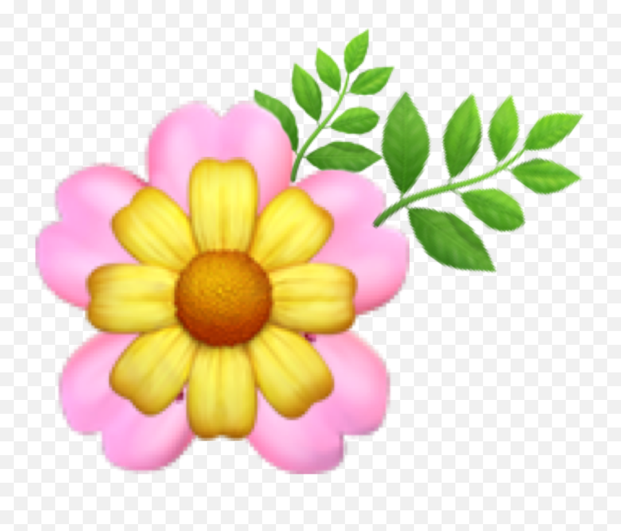 Flower Emoji Cute Freetoedit Sticker By - Floral,Cut Emoji