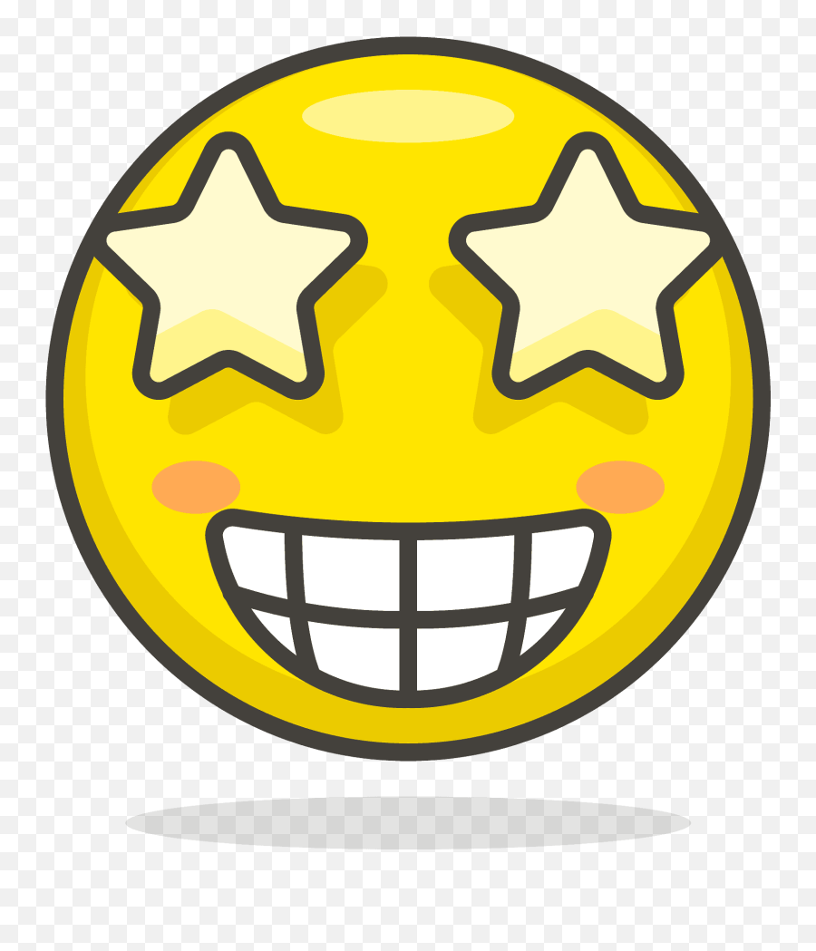 Star - Emoji Mata Bintang Png,Face Throwing A Kiss Emoji