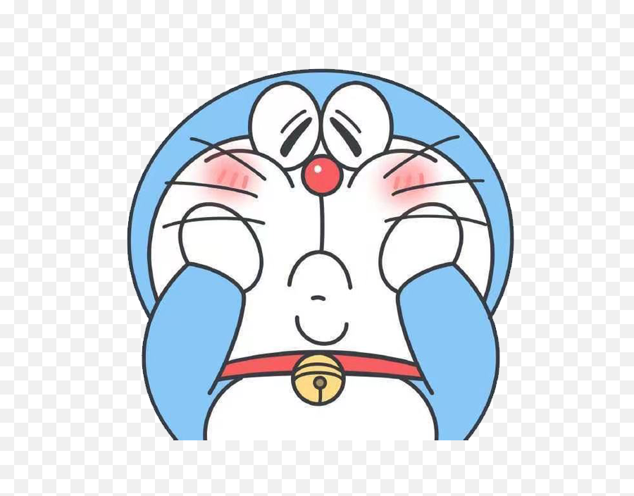 Anime Doraemon Worry About Png Emoji,Anime