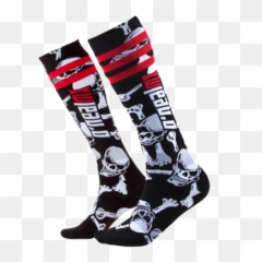 Oneal Pro Mx Socks - Oneal Pro Mx Crossbones Sox Emoji,Mx Emoji