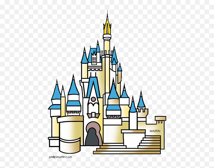 Disney Cinderella Castle Clipart - Disney Cinderella Castle Clipart Emoji,Cinderella Emoji