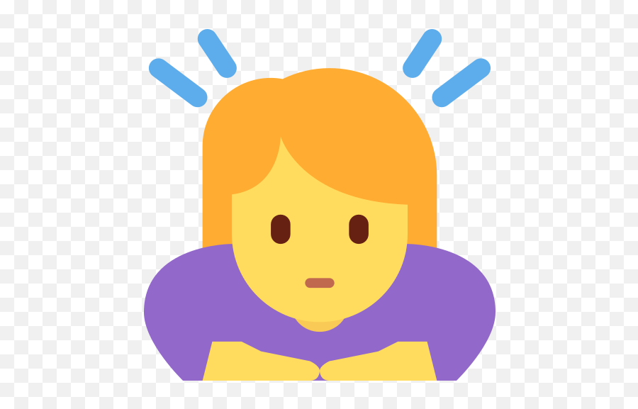 Woman Bowing Emoji Meaning With Pictures - Man Bowing Emoji,Female Symbol Emoji