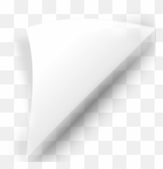 Page Curl Vector Image - Corner Paper Png Emoji