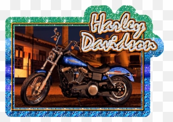 Glitter Gif Harley Davidson - Harley Davidson Street Bob Emoji,Motorcycle Emoticons
