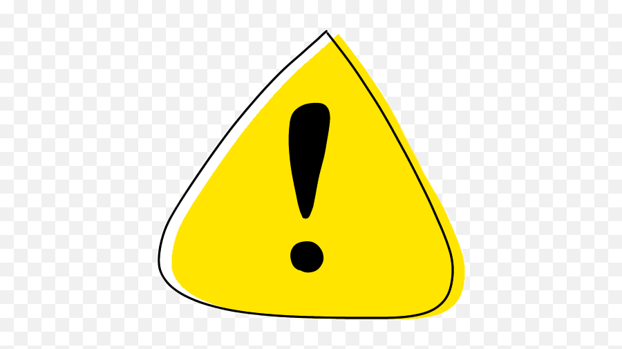Danger Emergency Exclamationmark Pop - Clip Art Emoji,Dangerous Emoji