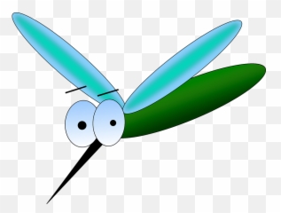 Mosquito Sting Dragonfly - Cartoon Dog Emoji
