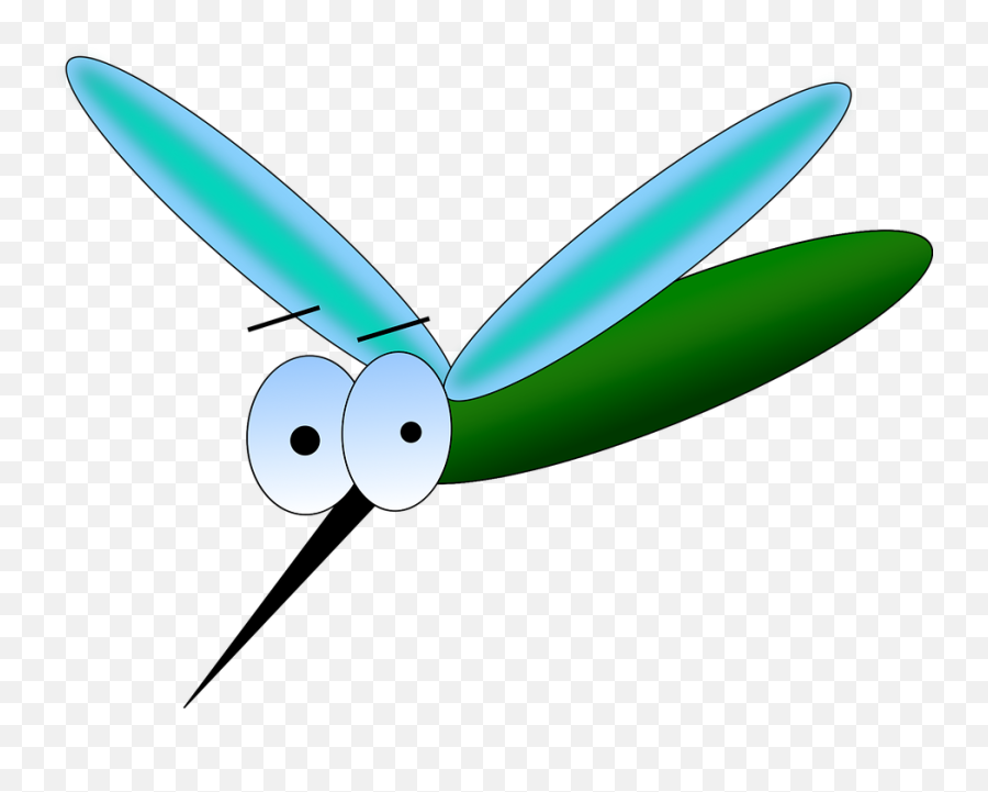 Mosquito Sting Dragonfly - Cartoon Mosquito Dog Emoji,Bee Needle Emoji